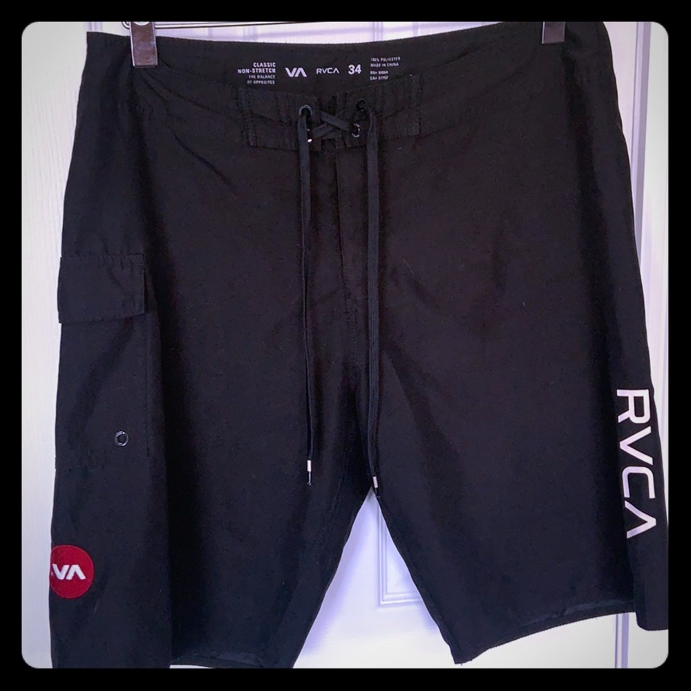 RVCA board shorts classic non stretch Black